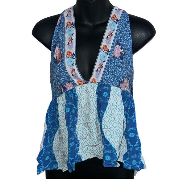 Beautiful Free People Dream Darlin' Baby Doll Empire Waist Tank size XS GOOD CON - Picture 1 of 11